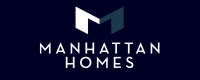 Manhattan Homes Logo Dark BG